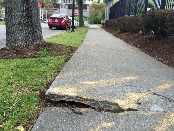 Cement Sidewalk Repair in Bossier City