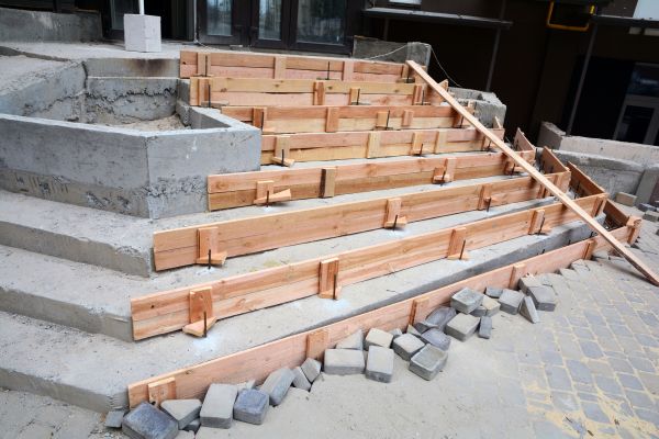 Cement Step Repair in Bossier City