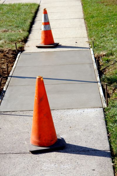 Sidewalk Panel Replacement in Bossier City